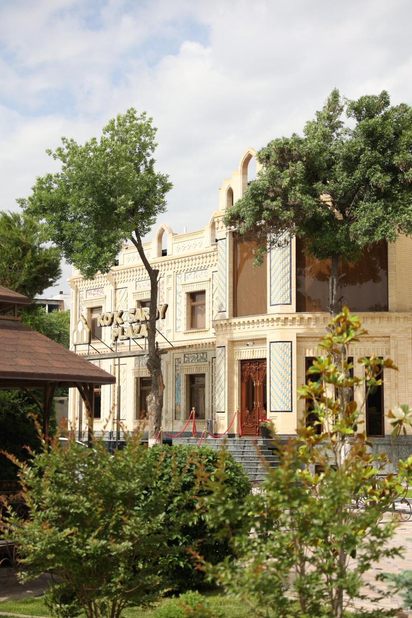 Ko'K Saroy Plaza Hotel Samarkand Exterior photo
