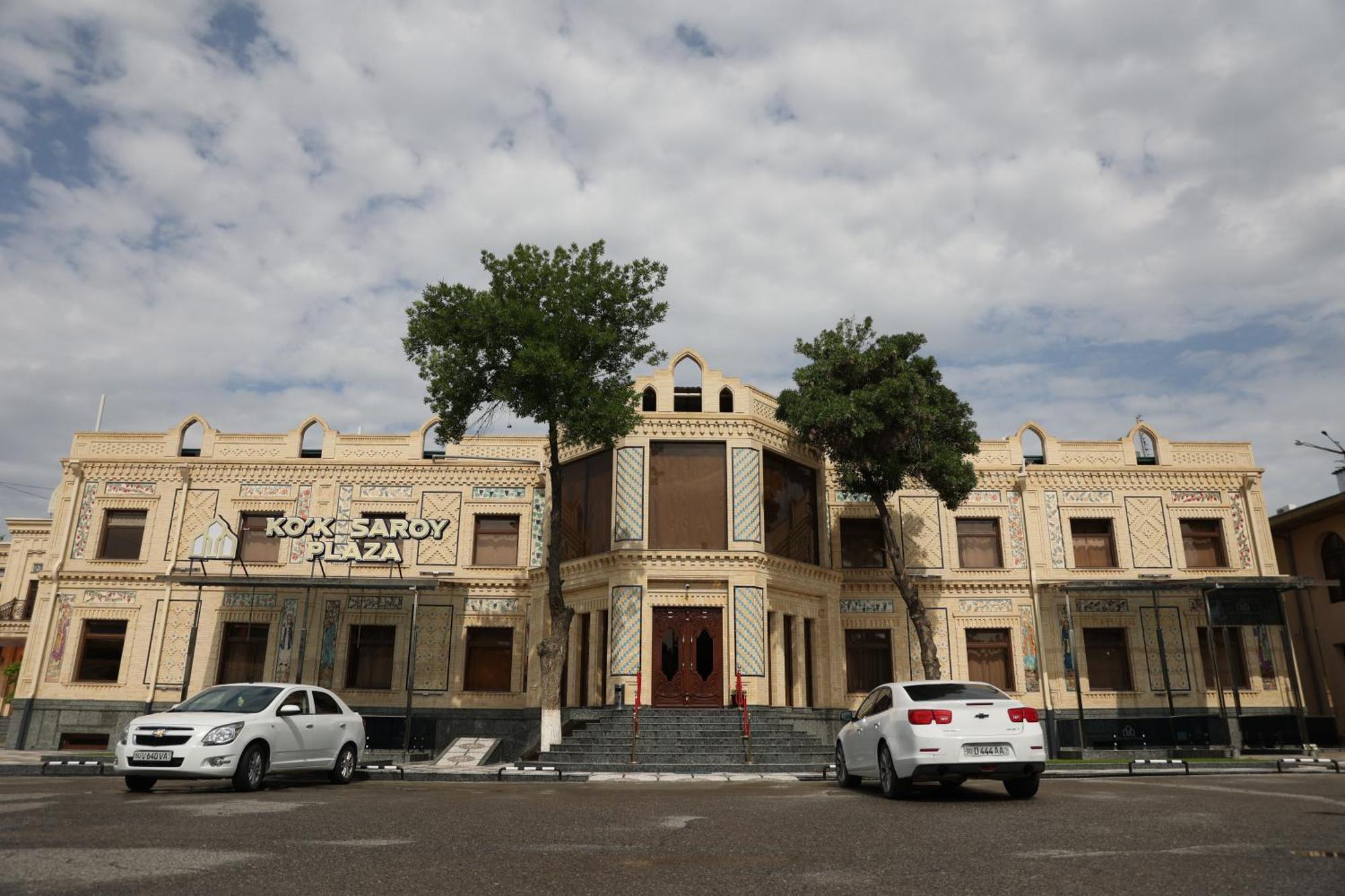 Ko'K Saroy Plaza Hotel Samarkand Exterior photo
